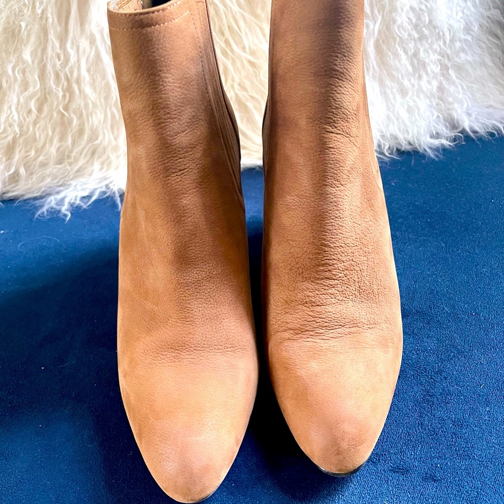 Sam Edelman Leather Bootie with Wedge Heel - Tan - Size 9 - Never Worn
